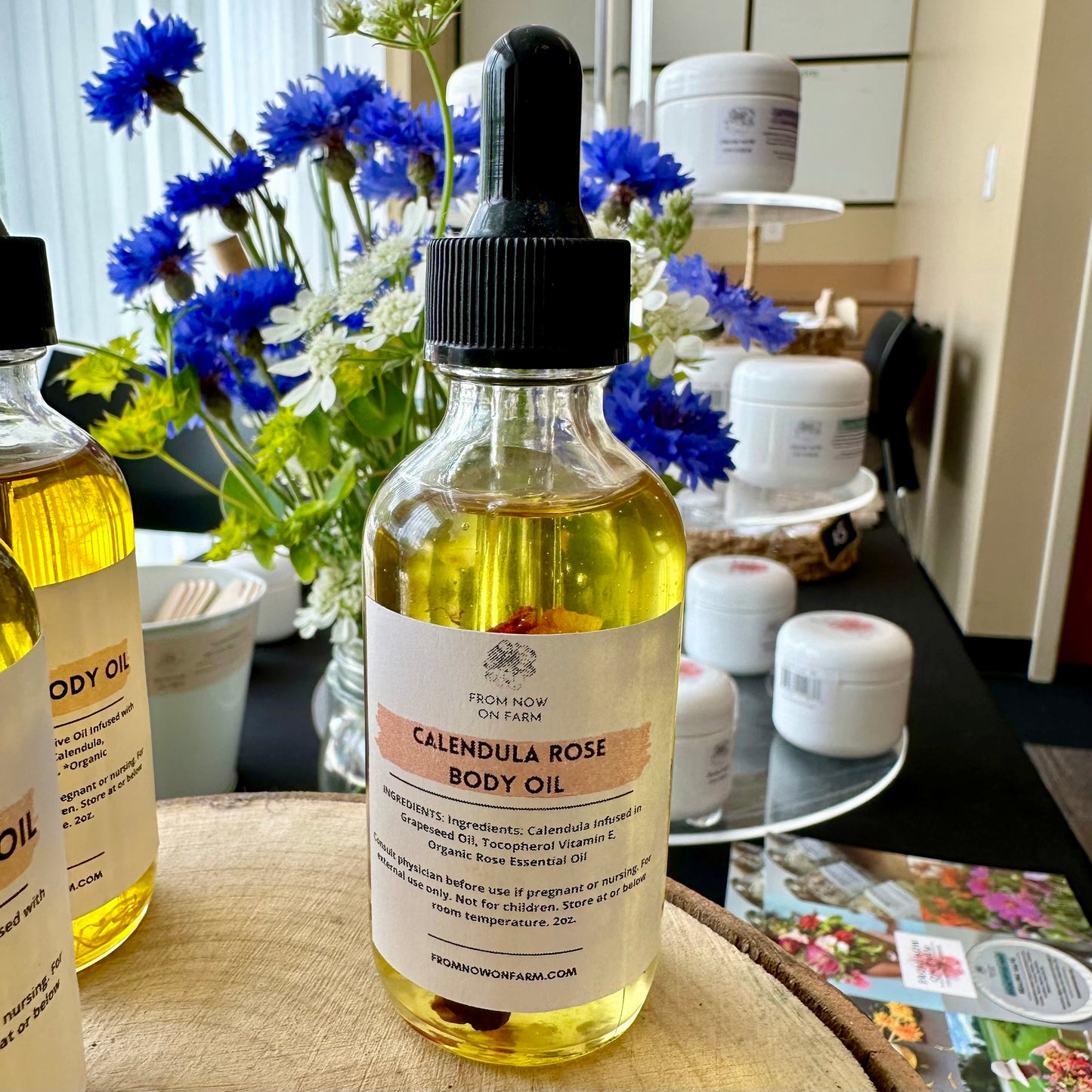 Calendula Rose Body Oil -2oz